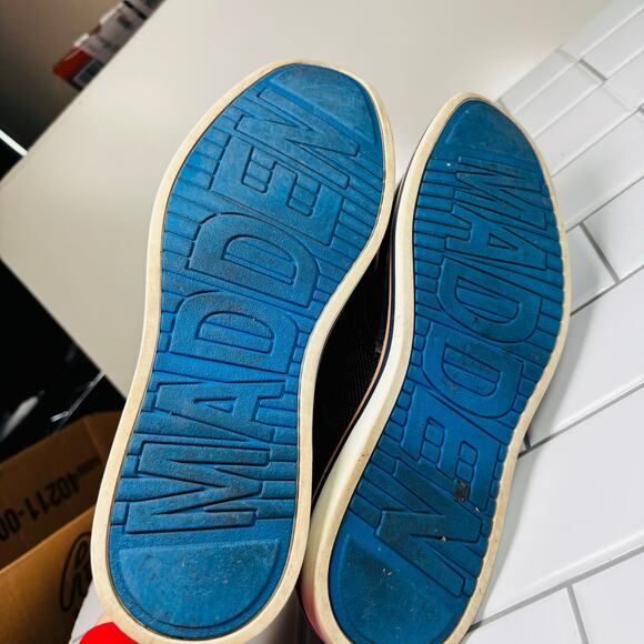 Steve Madden Black Vikkin Summer Shoes‎ for Men Round Toe Design - Picture 10 of 13